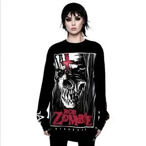Killstar | Tops | Killstar X Rob Zombie The End Long Sleeve Top ...